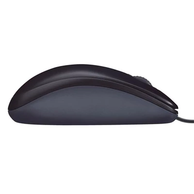 Egér, vezetékes, optikai, normál méret, USB, LOGITECH 