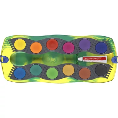 Vízfesték, 12 darabos, összeilleszthető, FABER-CASTELL 