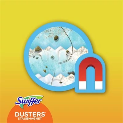 Portörlő készlet, 1 nyél + 4 db utántöltő fej, SWIFFER 