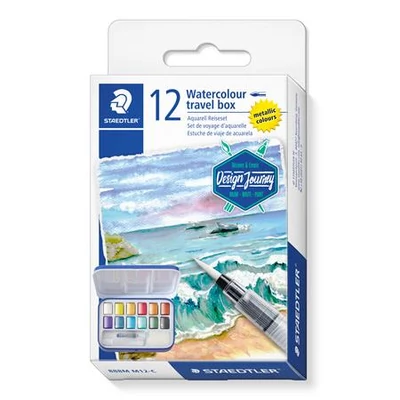 Vízfesték, 12 darabos, STAEDTLER 