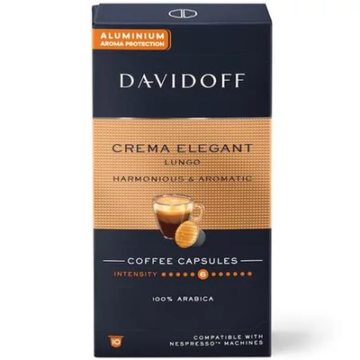 Kávékapszula, Nespresso® kompatibilis, 10 db, DAVIDOFF 