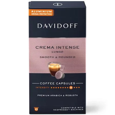 Kávékapszula, Nespresso® kompatibilis, 10 db, DAVIDOFF 