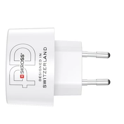 Hálózati töltő, 1xUSB-A, 1xUSB-C, PD, 65W, GaN, USB-C kábel, SKROSS