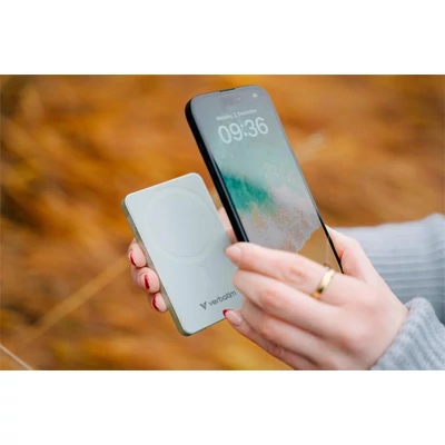 Power bank, külső akkumulátor, vezeték nélküli, 10.000mAh, VERBATIM 