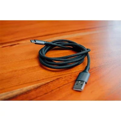 USB kábel, USB-A - USB-C, 1,2m, VERBATIM, fekete