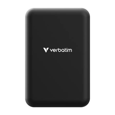 Power bank, külső akkumulátor, mágneses, 20.000mAh, kitámasztó, VERBATIM 