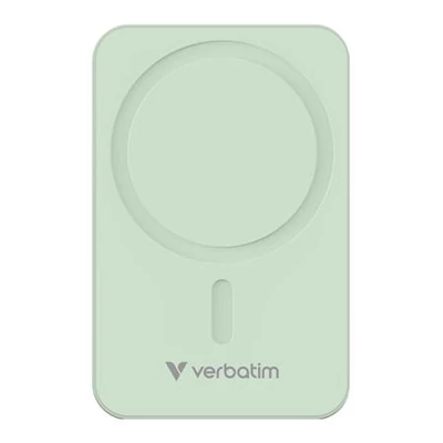 Power bank, külső akkumulátor, mágneses, 20.000mAh, kitámasztó, VERBATIM 