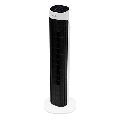 Oszlopventilátor, távirányítóval, 79 cm, 45 W, HOME, fekete