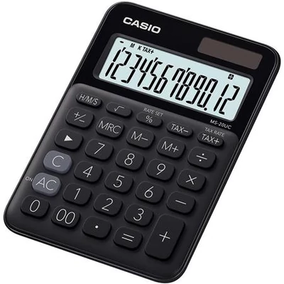 Számológép, asztali, 12 számjegy, CASIO 