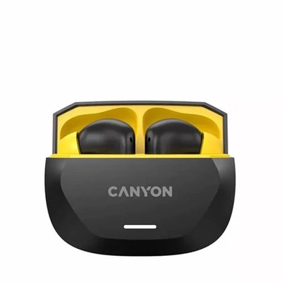 Fülhallgató, TWS vezeték nélküli, Bluetooth 5.4, CANYON 