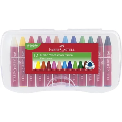 Zsírkréta, háromszögletű, FABER-CASTELL 