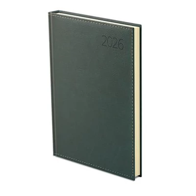 Naptár, tervező, A5, napi, műbőr, TOPTIMER, 