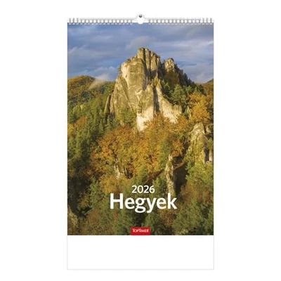 Naptár, fali, TOPTIMER 