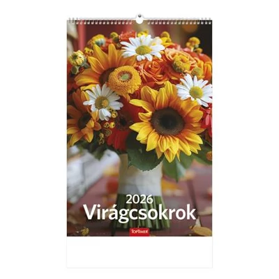 Naptár, fali, TOPTIMER 