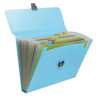 Harmonikamappa, A4, PP, 13 rekeszes, EXACOMPTA 