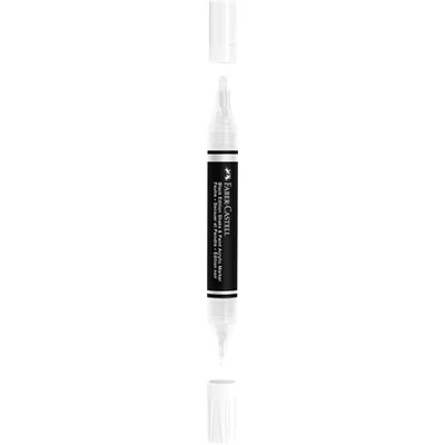 Dekormarker, 1,0/3,0 mm, kétvégű, akril, FABER-CASTELL 