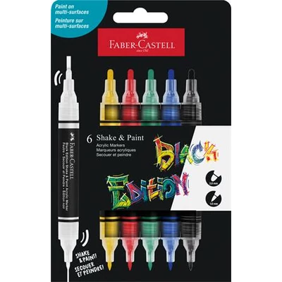 Dekormarker készlet, 1,0/3,0 mm, kétvégű, akril, FABER-CASTELL 