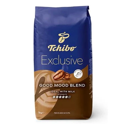 Kávé, pörkölt, szemes, 1000 g, TCHIBO 