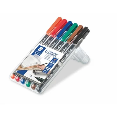 Alkoholos marker készlet, OHP, 0,4 mm, STAEDTLER 