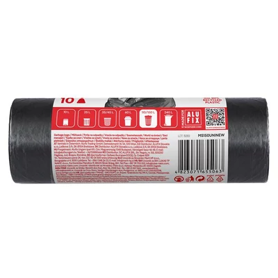 Szemeteszsák,  150 l,  10 db, ALUFIX