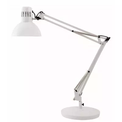 Asztali lámpa, 11 W, ALBA "Architect", fehér