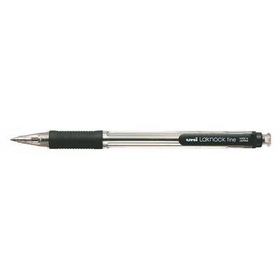 Golyóstoll, 0,4 mm, nyomógombos, UNI 