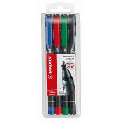 Alkoholos marker készlet, 1 mm, STABILO 