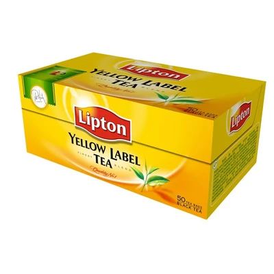 Fekete tea, 50x2 g, LIPTON 