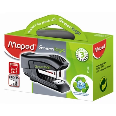 Tűzőgép, 24/6, 26/6, 12 lap, MAPED 