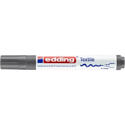 Textilmarker, 2-3 mm, kúpos, EDDING 