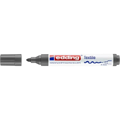 Textilmarker, 2-3 mm, kúpos, EDDING 