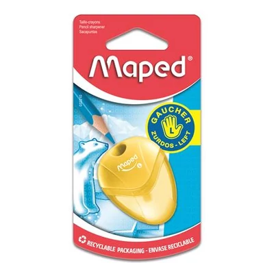 Hegyező, egylyukú, tartályos, balkezes, MAPED 
