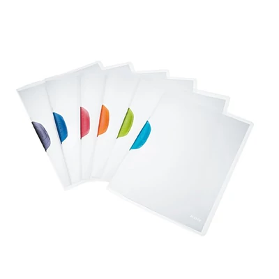 Gyorsfűző, klipes, PP, A4, LEITZ 