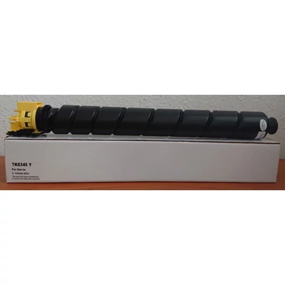 Utángyártott KYOCERA TK8345 Toner sárga 12.000 oldal kapacitás -