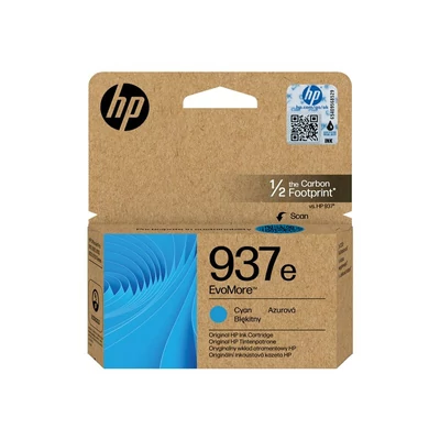 HP 4S6W6NE Tintapatron cián 1.650 oldal kapacitás No.937e EvoMore