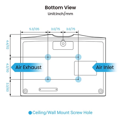 BENQ W2720i 4K projektor