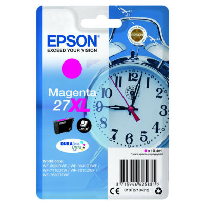 Epson T2713 Tintapatron Magenta 10,4ml No.27XL