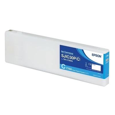 Epson SJIC30P(C) C7500g Tintapatron cián 294,3ml
