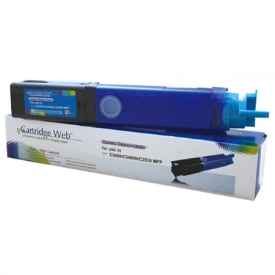 Utángyártott OKI C3300 Toner cián 2.500 oldal kapacitás CartridgeWeb