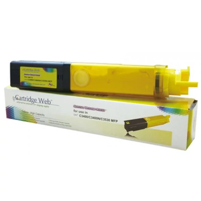 Utángyártott OKI C3300 Toner sárga 2.500 oldal kapacitás CartridgeWeb