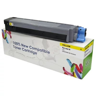 Utángyártott OKI C810 Toner sárga 8.000 oldal kapacitás   CartridgeWeb