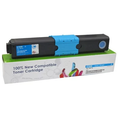 Utángyártott OKI C301,321,531 Toner cián 1.500 oldal kapacitás  CartridgeWeb