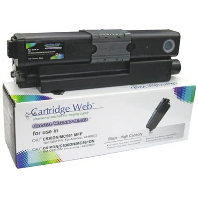 Utángyártott OKI C510/C530 Toner fekete 5.000 oldal kapacitás CartridgeWeb