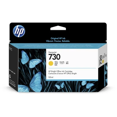 HP P2V64A Patron sárga 130ml No.730 (Eredeti)