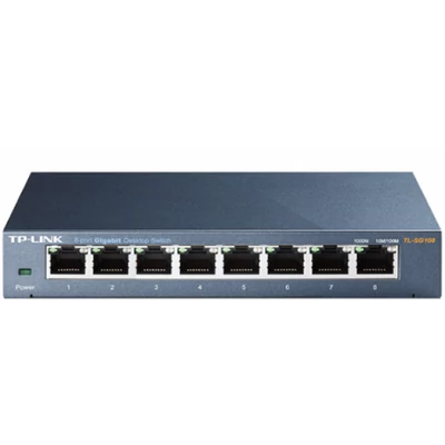 TP-LINK SWITCH TL-SG108 8-Port Gigabit Desktop