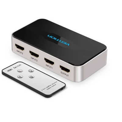 Vention HDMI (3be-1ki, szürke), switcher