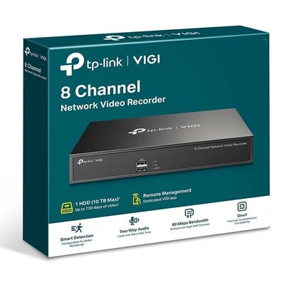 TP-LINK RECORDER VIGI NVR1008H Network Video Recorder