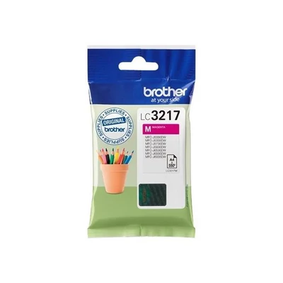 Brother LC3217M Tintapatron Magenta 7,2 ml 550 oldal kapacitás