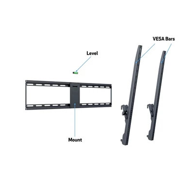 MULTIBRACKETS Fali konzol, M Universal Tilt Wallmount Black Large (55-75