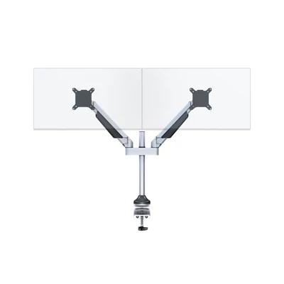 MULTIBRACKETS 2 karos asztali konzol, M VESA Gas Lift Arm Dual Silver (15-32